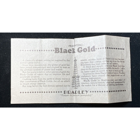 Vintage Anheuser-Busch Beer Bar Bradley Ball Point Pen & Mechanical Pencil Set - Picture 8 of 16